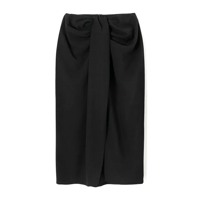 Straight Long Skirt High waist