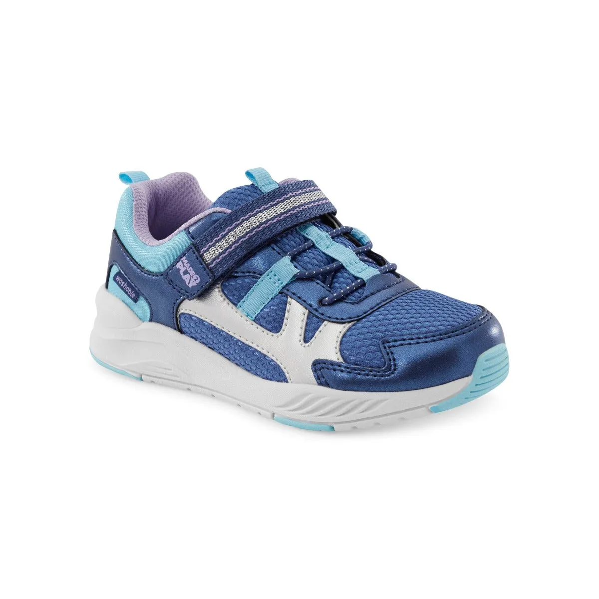 Stride Rite M2P Player Sneaker - Navy Metallic