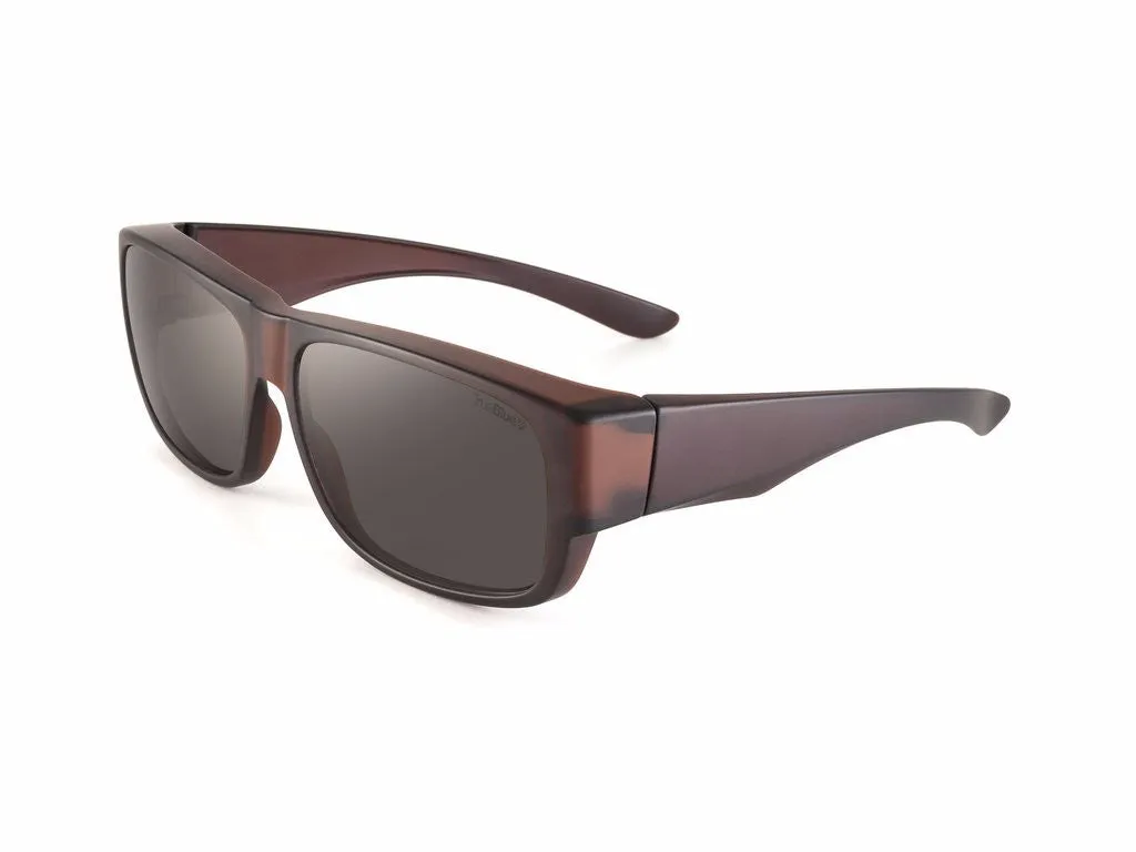 STRIKE: Polarized   Blue Light Filtering Fitover Sunglasses