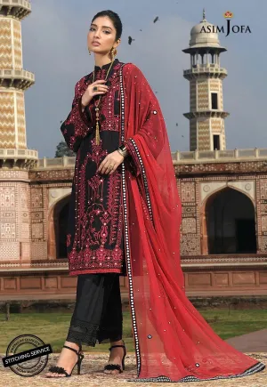 Stylish Eid Lawn Dress by Asim Jofa #M0082