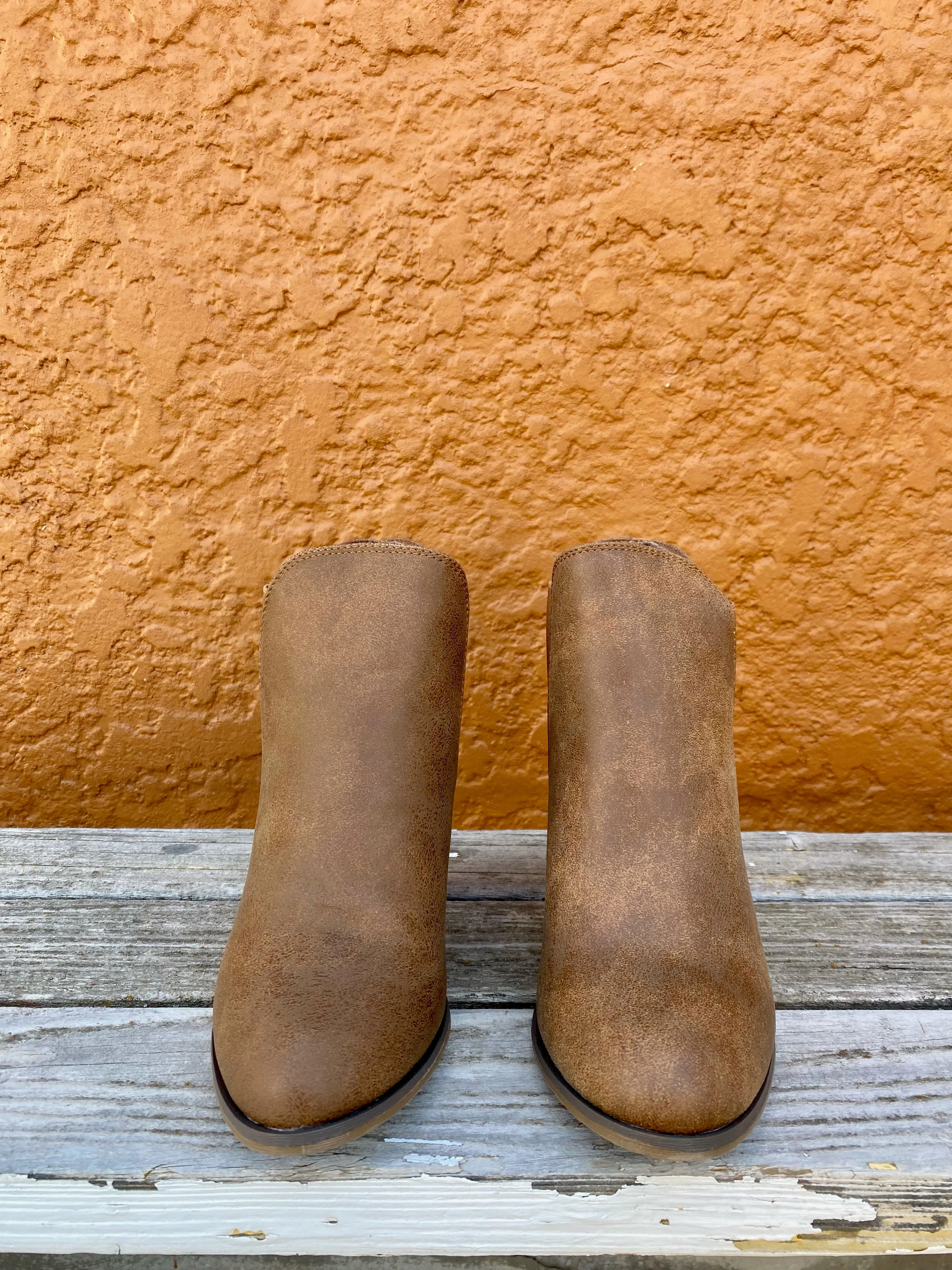 Taupe Bootie