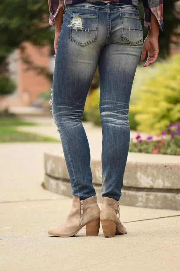 Taupe Booties