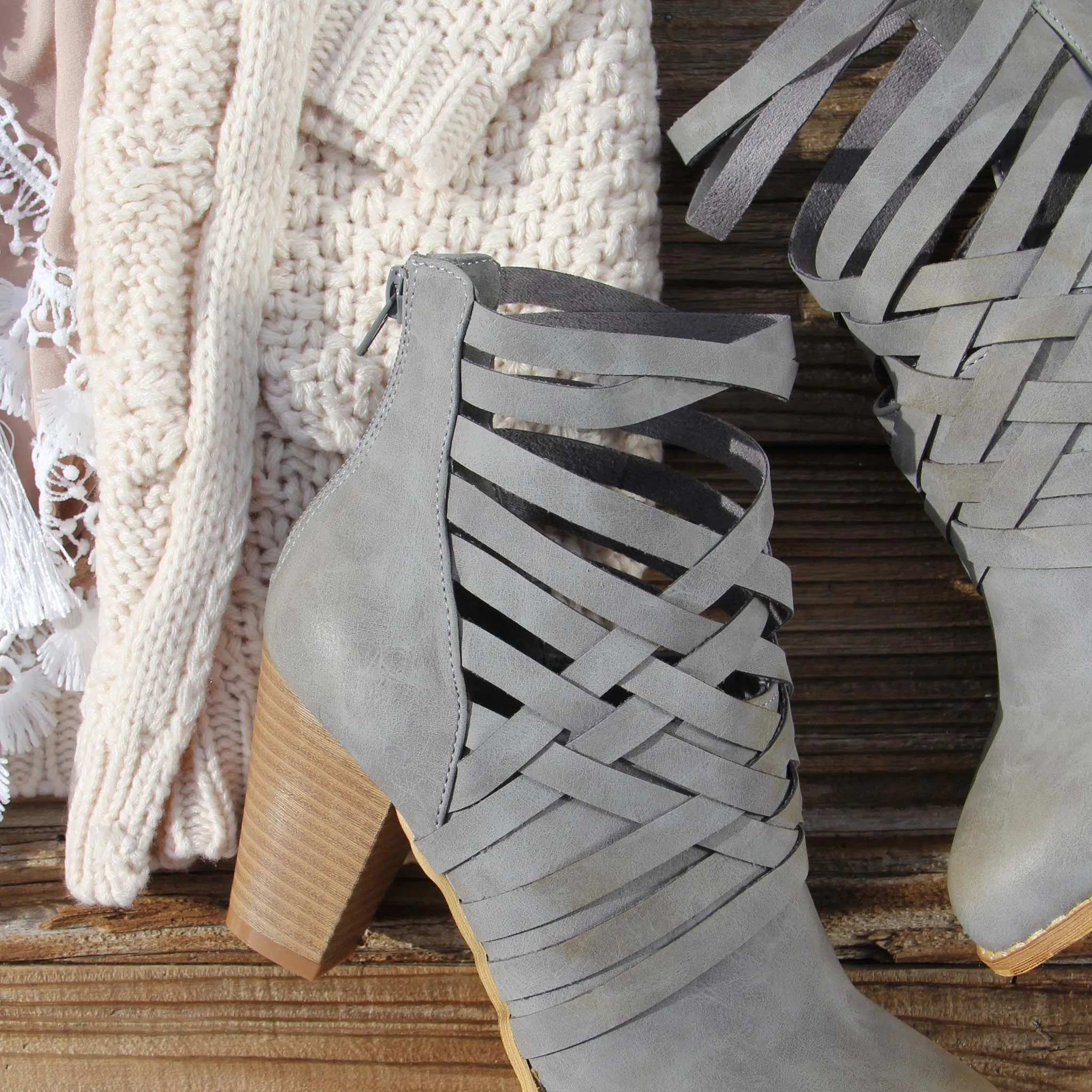 The Jax Braided Booties