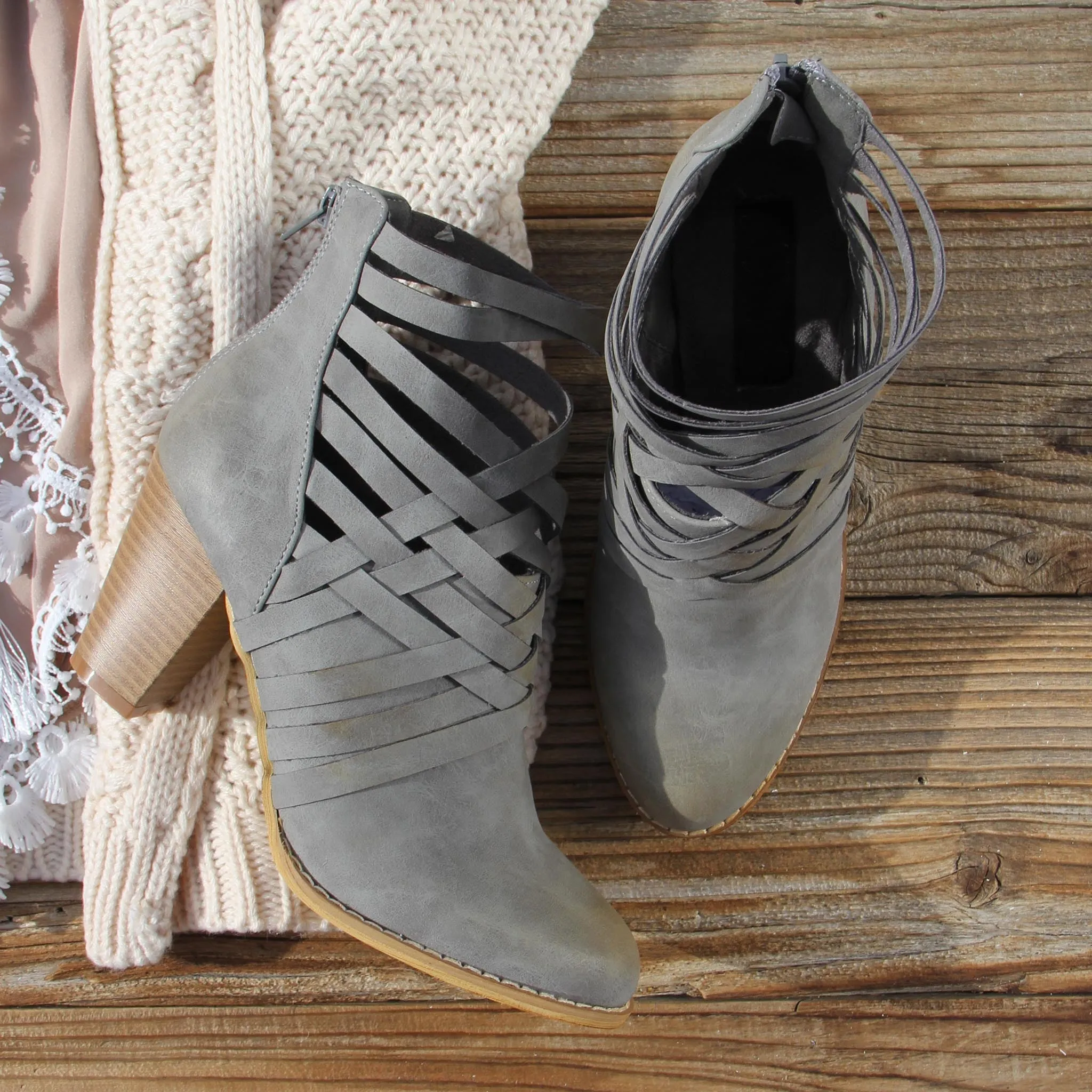 The Jax Braided Booties