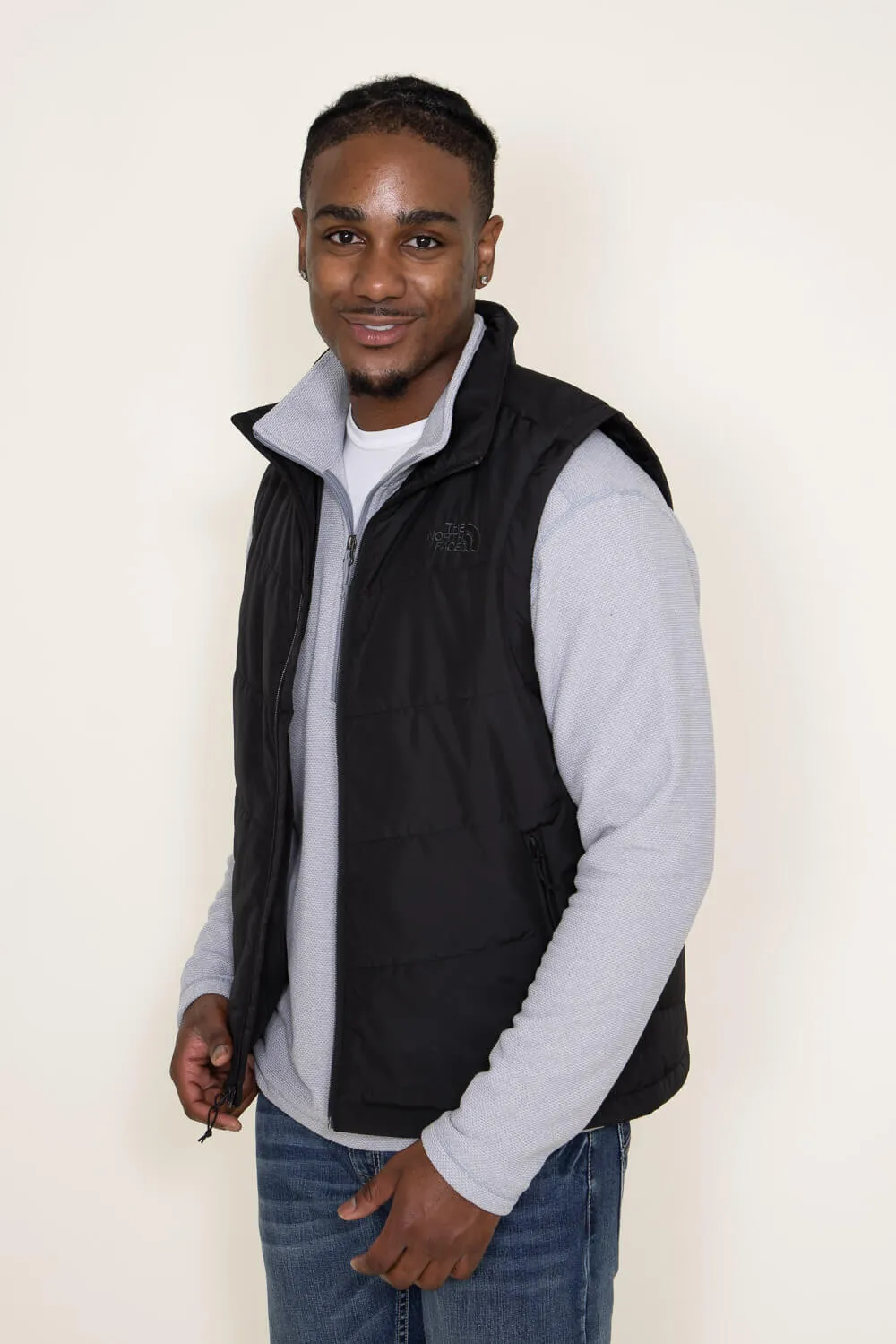 The North Face Junction Insulated Vest for Men in Black | NF0A5GDD-JK3 BLACK