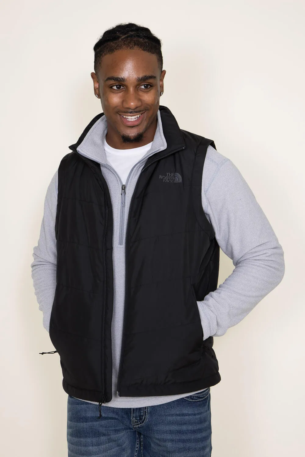 The North Face Junction Insulated Vest for Men in Black | NF0A5GDD-JK3 BLACK