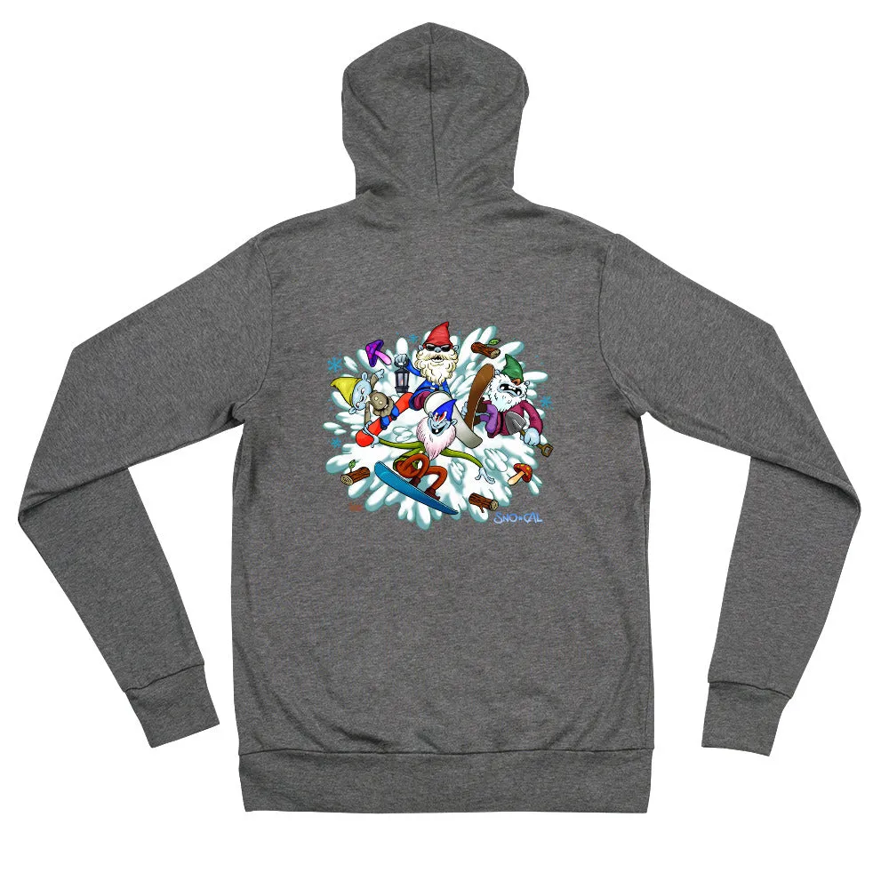 The Sgnomes zip hoodie