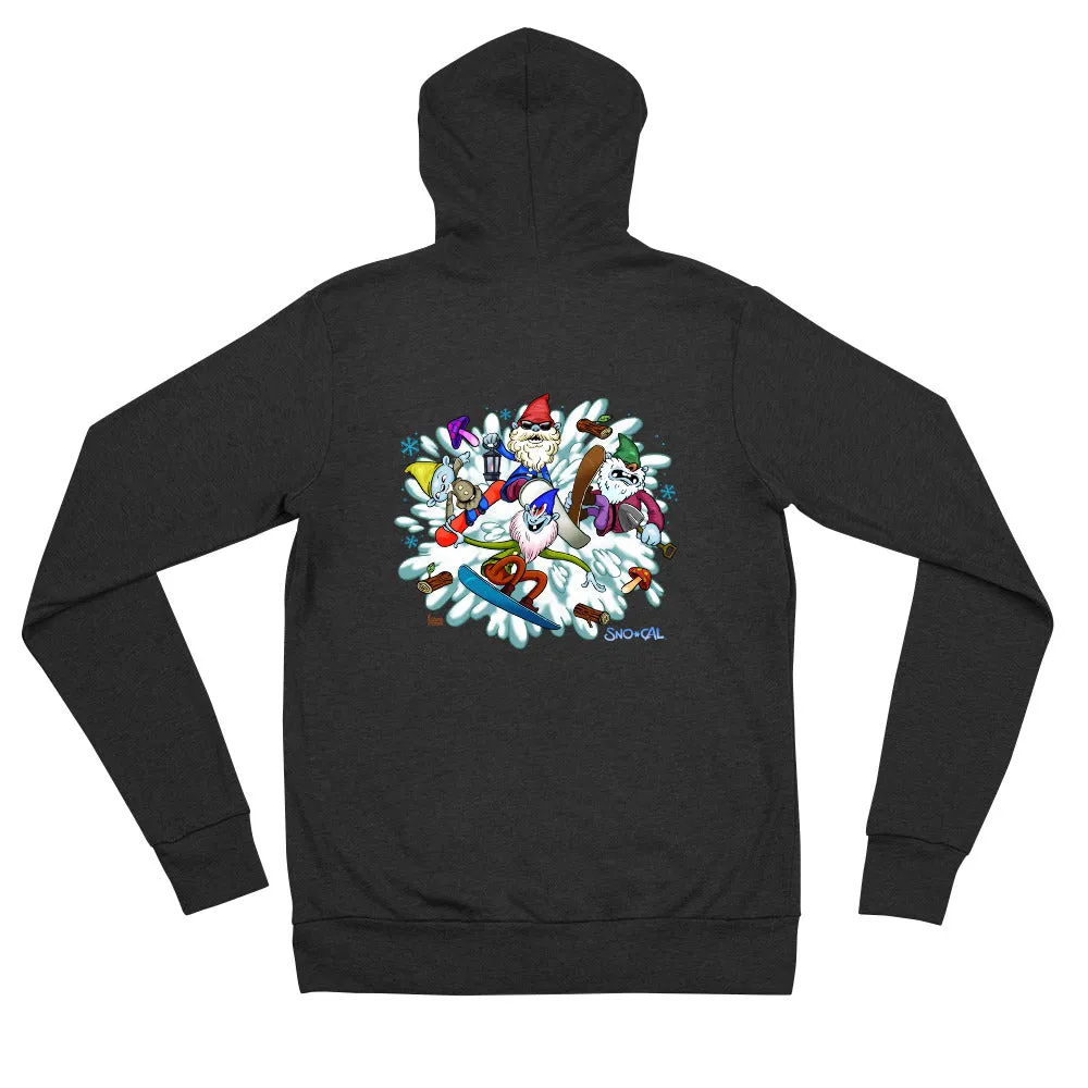 The Sgnomes zip hoodie