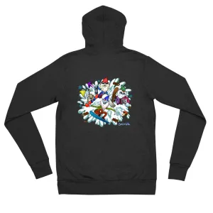 The Sgnomes zip hoodie