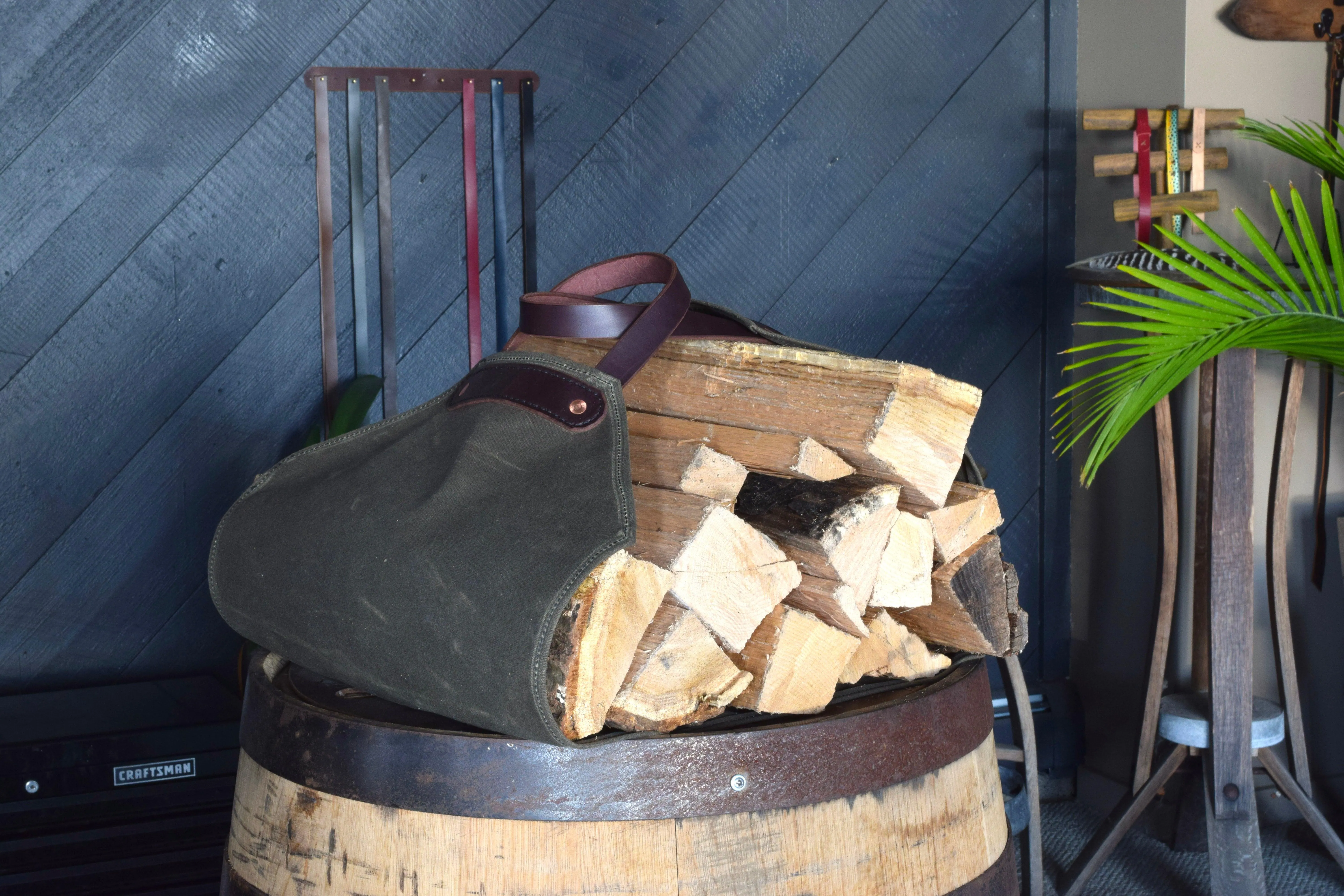 The Whiskey Log Carrier