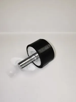 Threaded Conical Rubber Bump Stop Buffer Foot M6