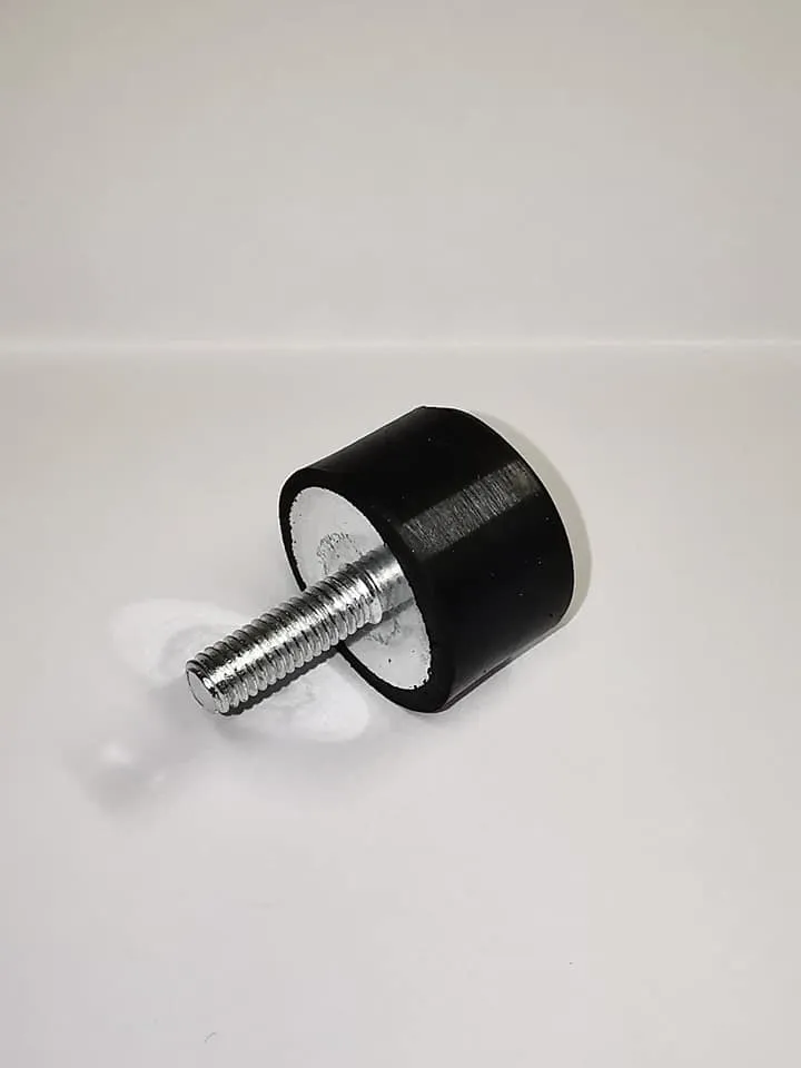 Threaded Conical Rubber Bump Stop Buffer Foot M6