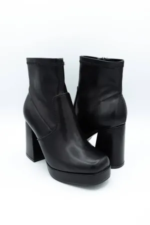 Top Moda East GoGo Booties for Women in Black | EAST-1 BLACK