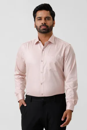 Tornado - Pink Formal Shirts For Men | Ariser