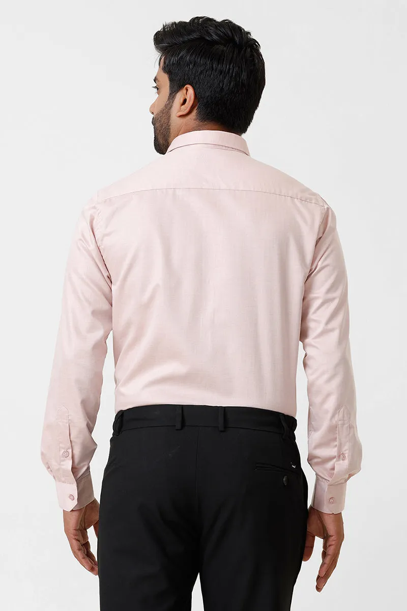 Tornado - Pink Formal Shirts For Men | Ariser