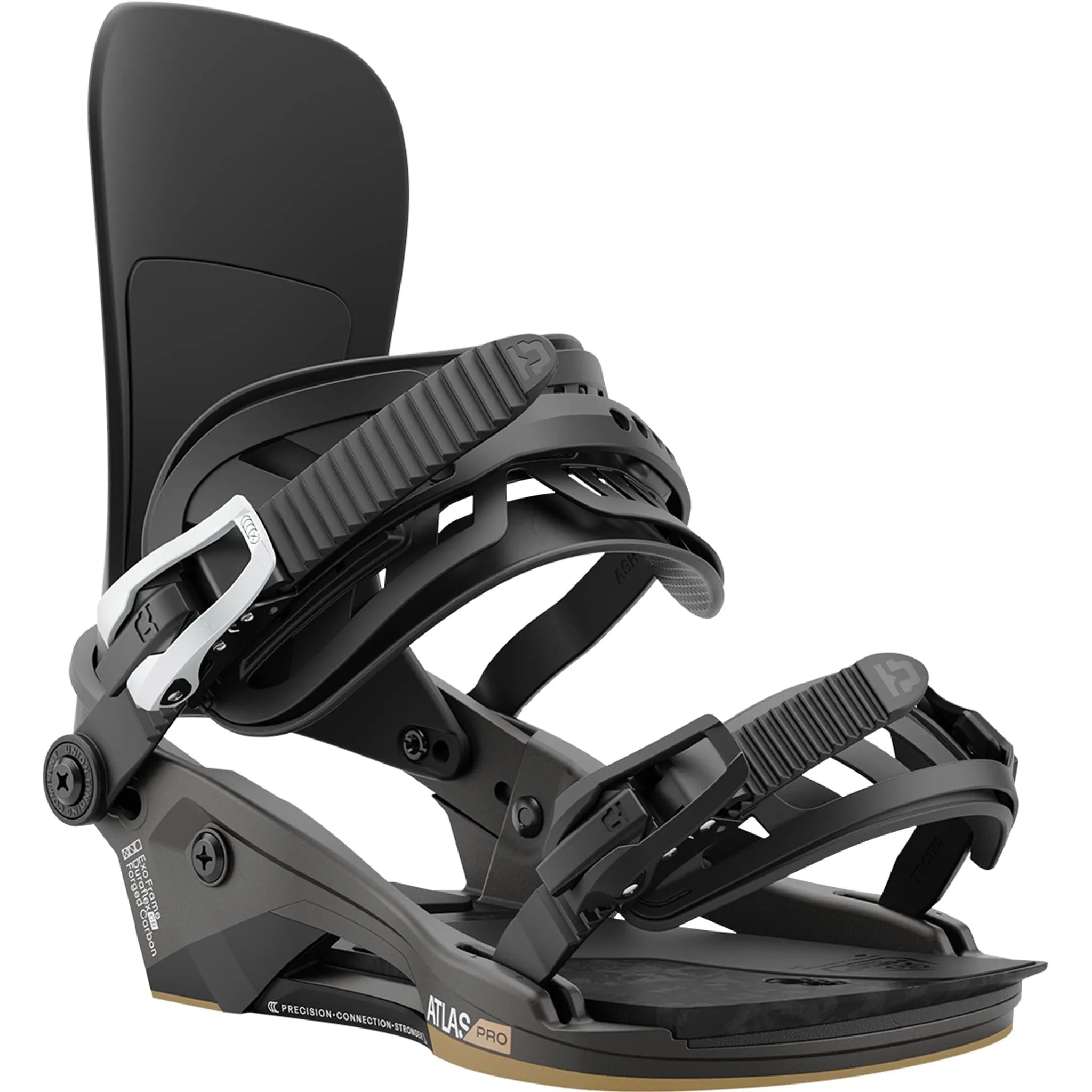 Union Atlas Pro Snowboard Binding Metallic Black 2025