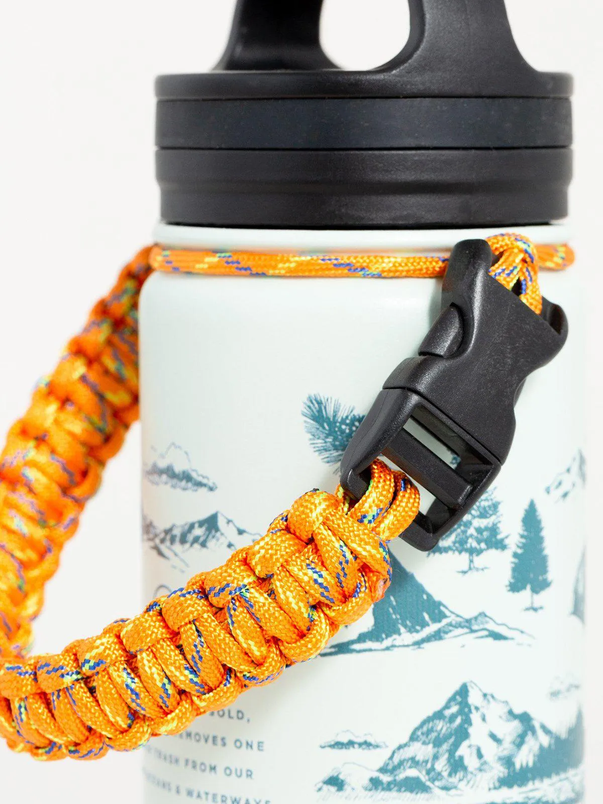 United by Blue 22oz Mountain Vista 22oz Insulated Steel Water Bottle White