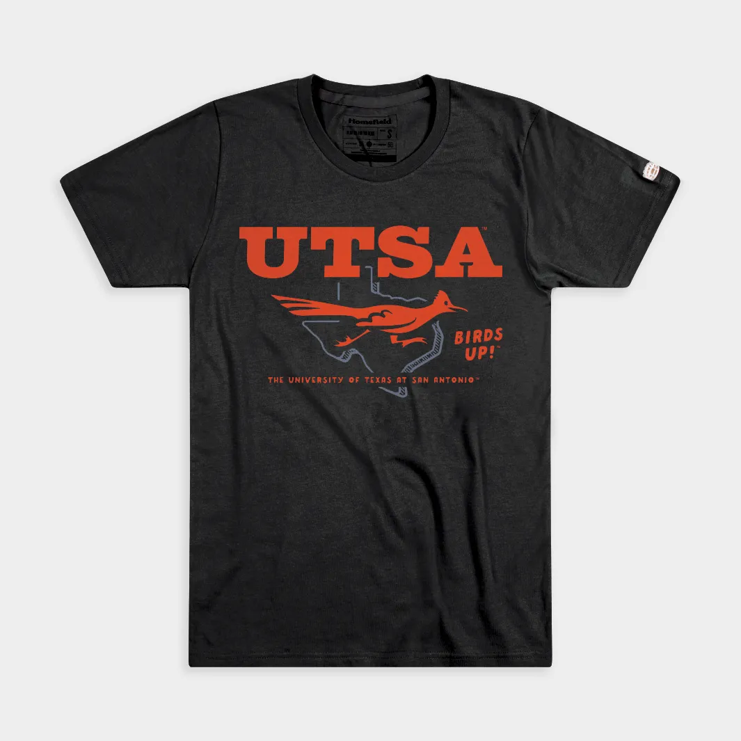 UTSA Roadrunners "Birds Up" Vintage Logo Tee