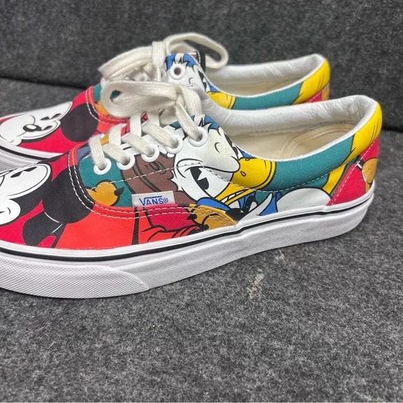 Vans Off The Wall Unisex X Disney Mickey Mouse &amp; Friends Era Shoes Size 8 Women
