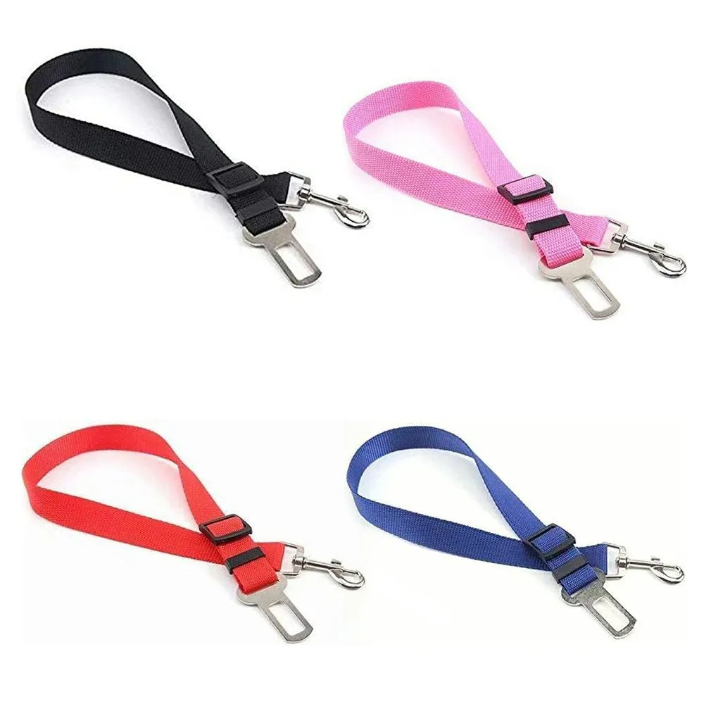 Vehicle Car Pet Dog Seat Belt Flexible Leash Traction