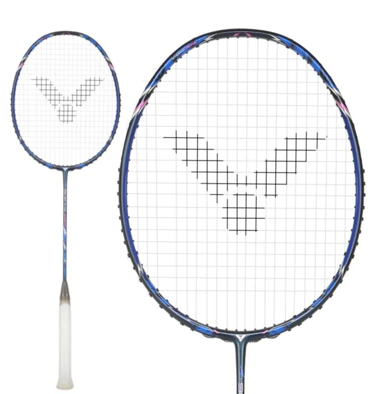 Victor Auraspeed 90K II TD 3U Badminton Racket - Midnight Blue