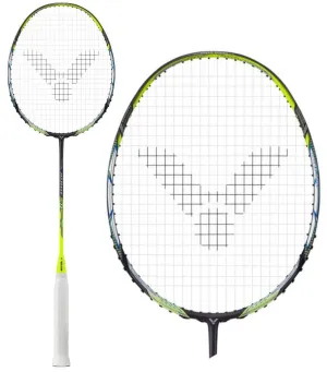 Victor Jetspeed S 12TD Badminton Racket - Black / Yellow