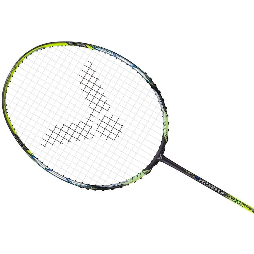 Victor Jetspeed S 12TD Badminton Racket - Black / Yellow