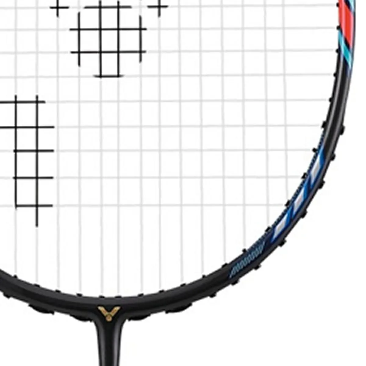 Victor Thruster F Badminton Racket - Black Blue