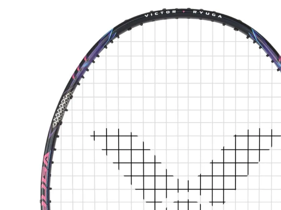 Victor Thruster Ryuga II Pro 3U Badminton Racket - Mazarine Blue