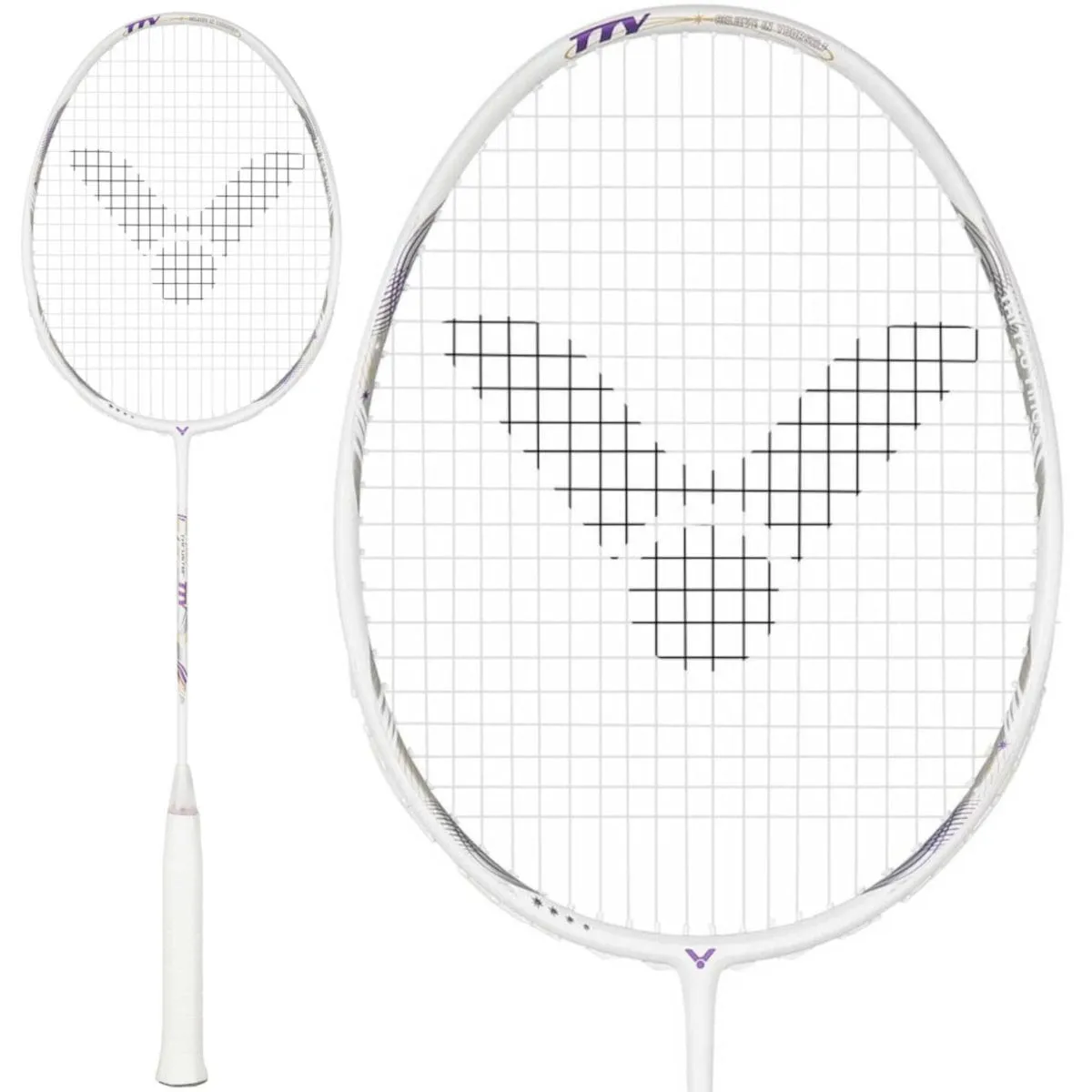 Victor Thruster TTY (Tai Tzu-Ying) Badminton Racket - White