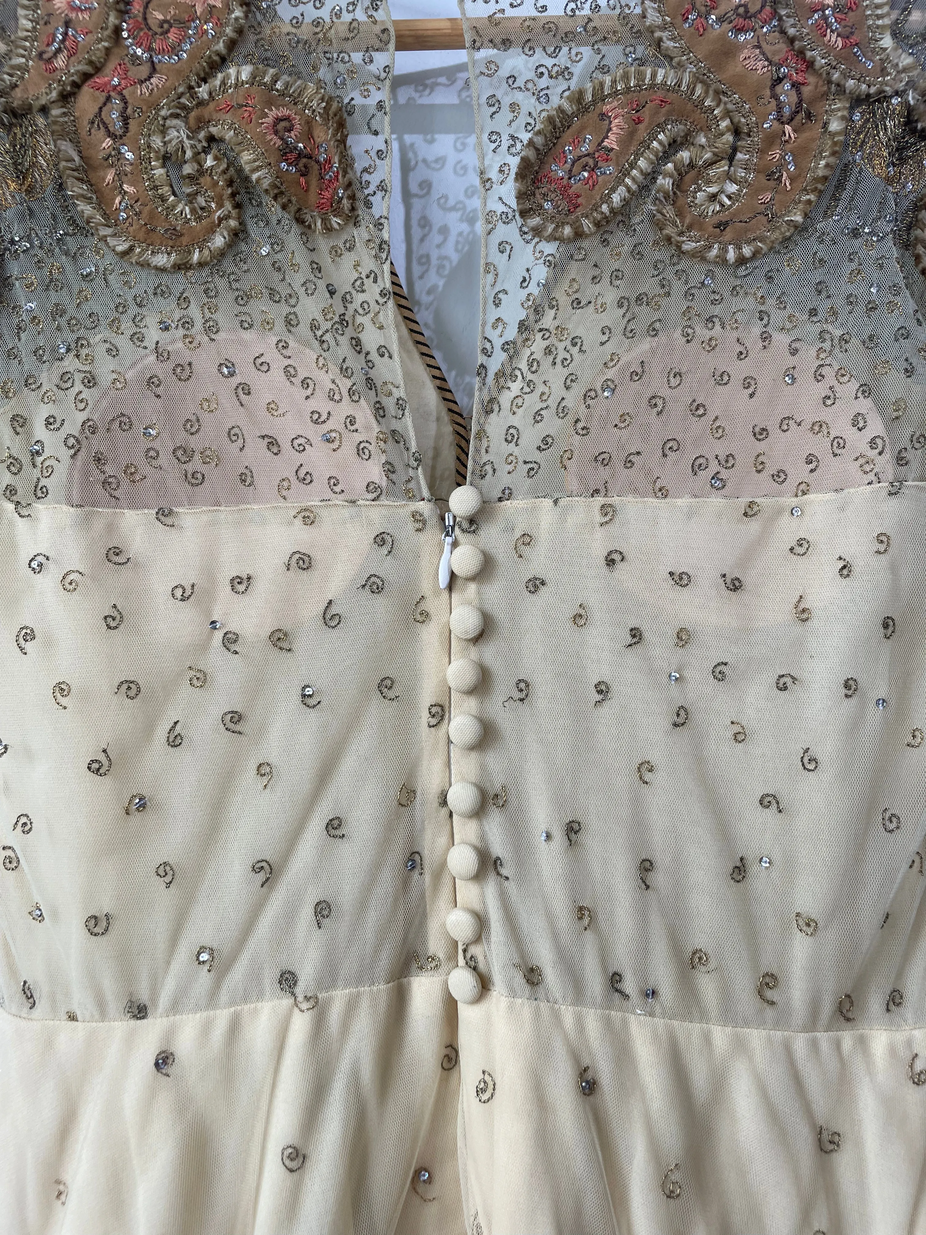 Vintage Bill Blass Neiman Marcus Rhinestone Embellished Party Dress