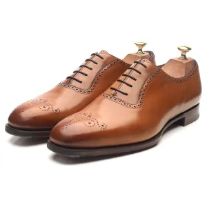'Walcot' Tan Brown Leather Oxford UK 9.5 E