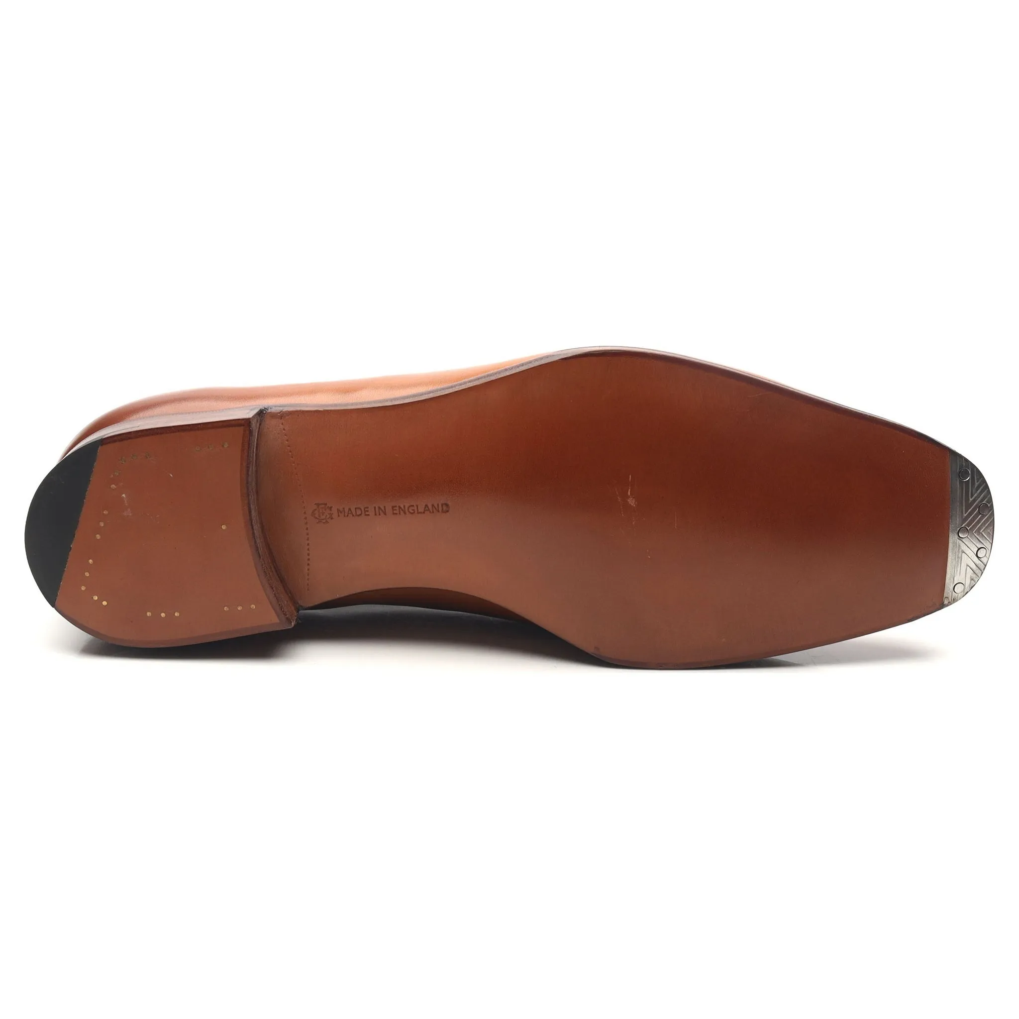 'Walcot' Tan Brown Leather Oxford UK 9.5 E