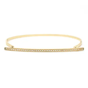 Walk the Line Diamond Pave Bracelet