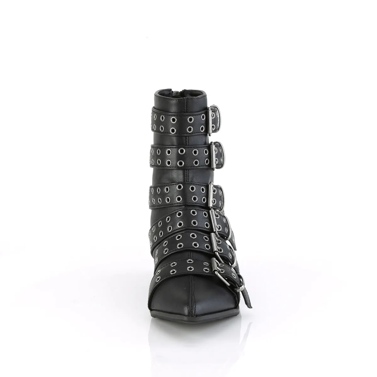 WARLOCK-70  Black Vegan Leather