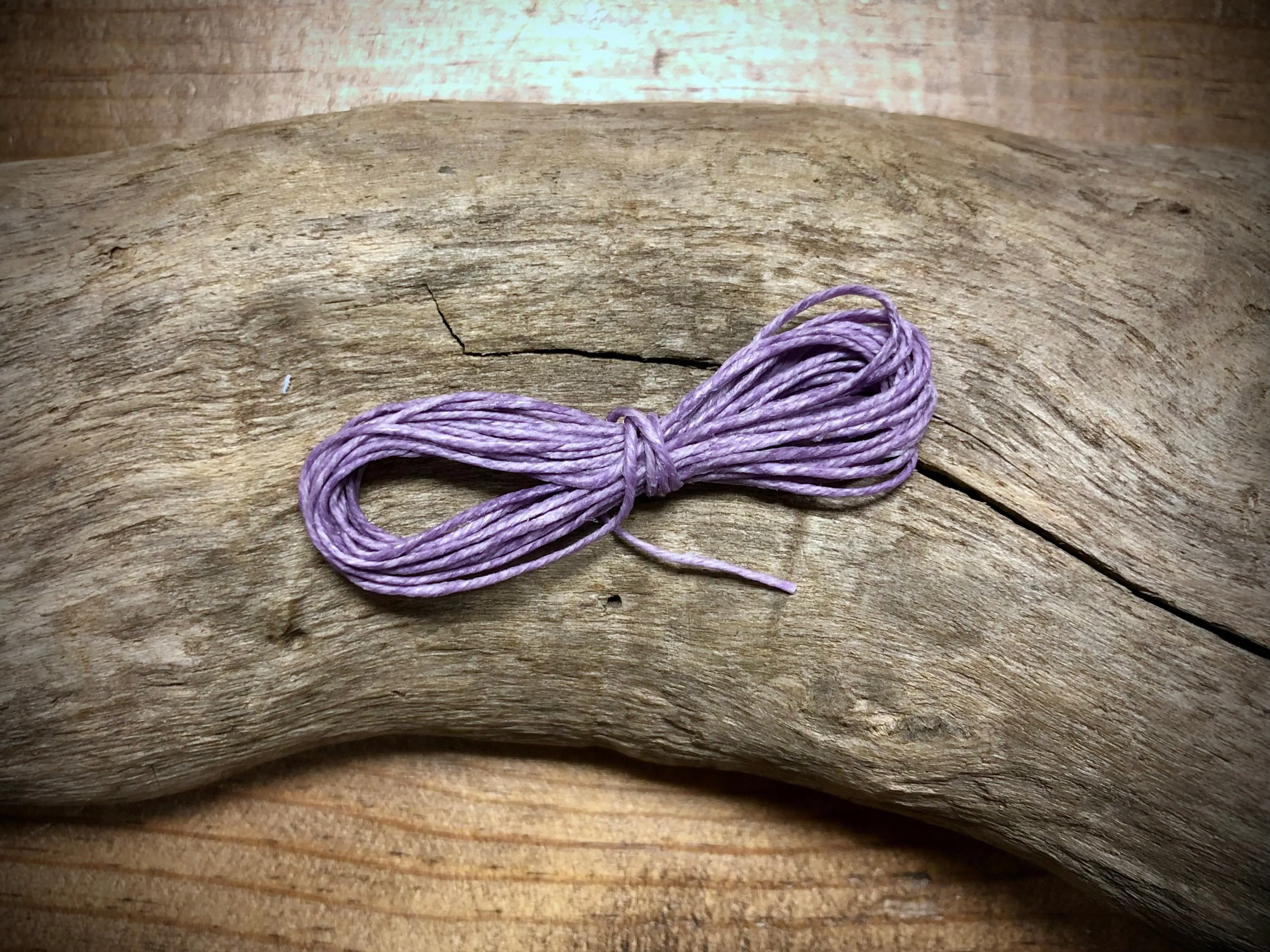 Waxed Irish Linen - Lavender