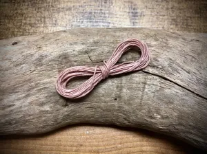 Waxed Irish Linen - Light Blush