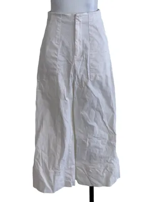 White Plain Formal Pants