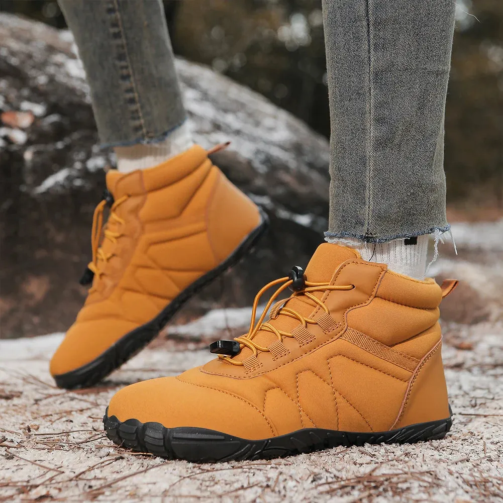 Winter Snow Boots Lightweight Barefoot Shoes Non-Slip Casual Ankle Boots Waterproof Trail Running Shoes for Outdoor Sports