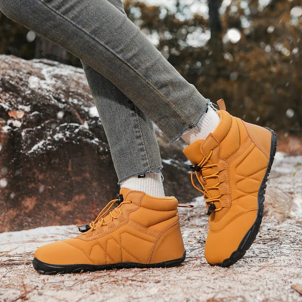 Winter Snow Boots Lightweight Barefoot Shoes Non-Slip Casual Ankle Boots Waterproof Trail Running Shoes for Outdoor Sports