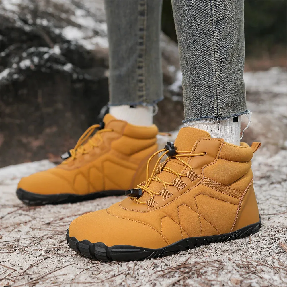Winter Snow Boots Lightweight Barefoot Shoes Non-Slip Casual Ankle Boots Waterproof Trail Running Shoes for Outdoor Sports