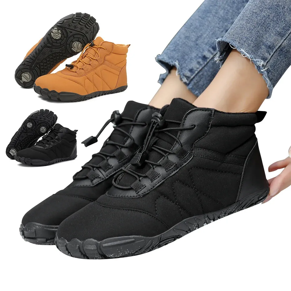 Winter Snow Boots Lightweight Barefoot Shoes Non-Slip Casual Ankle Boots Waterproof Trail Running Shoes for Outdoor Sports