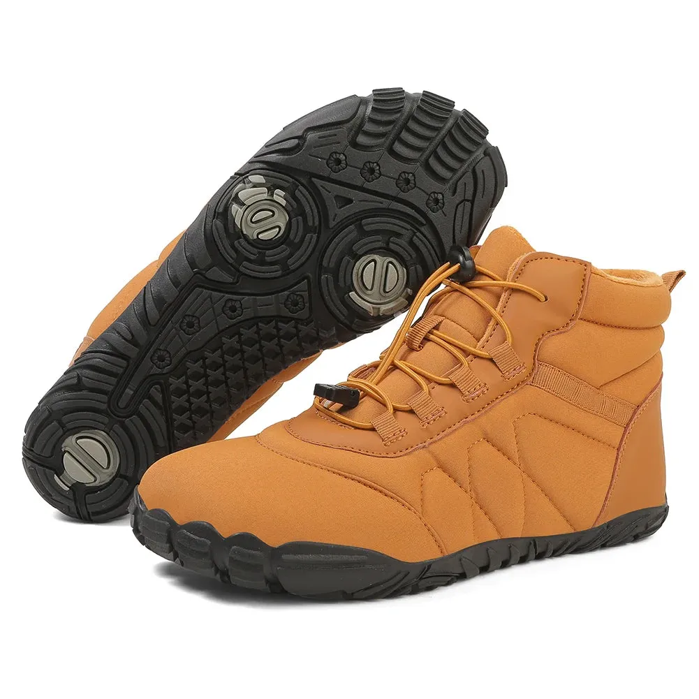 Winter Snow Boots Lightweight Barefoot Shoes Non-Slip Casual Ankle Boots Waterproof Trail Running Shoes for Outdoor Sports