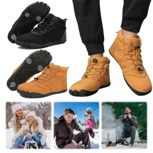 Winter Snow Boots Lightweight Barefoot Shoes Non-Slip Casual Ankle Boots Waterproof Trail Running Shoes for Outdoor Sports