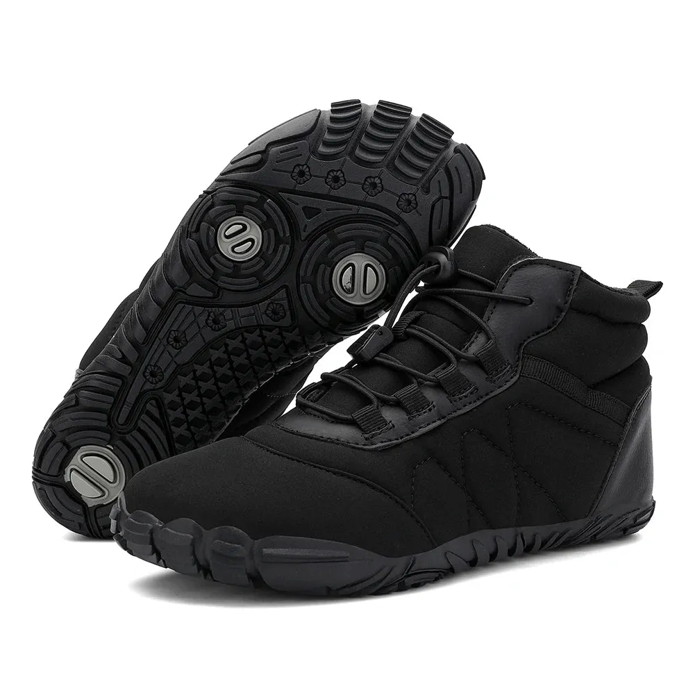 Winter Snow Boots Lightweight Barefoot Shoes Non-Slip Casual Ankle Boots Waterproof Trail Running Shoes for Outdoor Sports