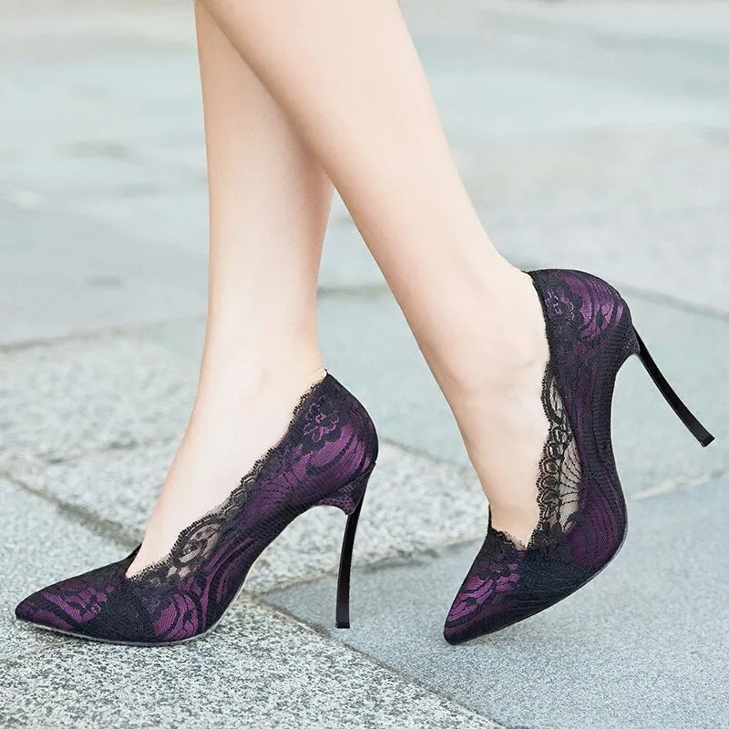 Women Pointed Toe Pumps  Party Shoes
