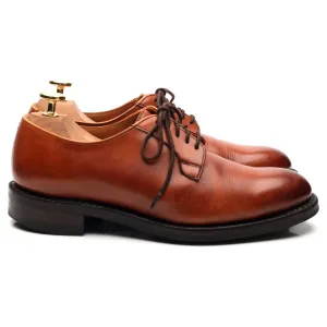 Women's 'Haverhill' Tan Brown Leather Derby UK 3.5 D
