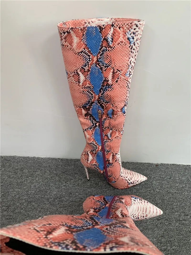 Women's High Boots Sexy Party Shoes
