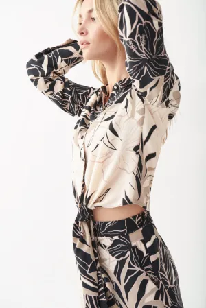 Women's Joseph Ribkoff | Tropical Printed Blouse | Beige