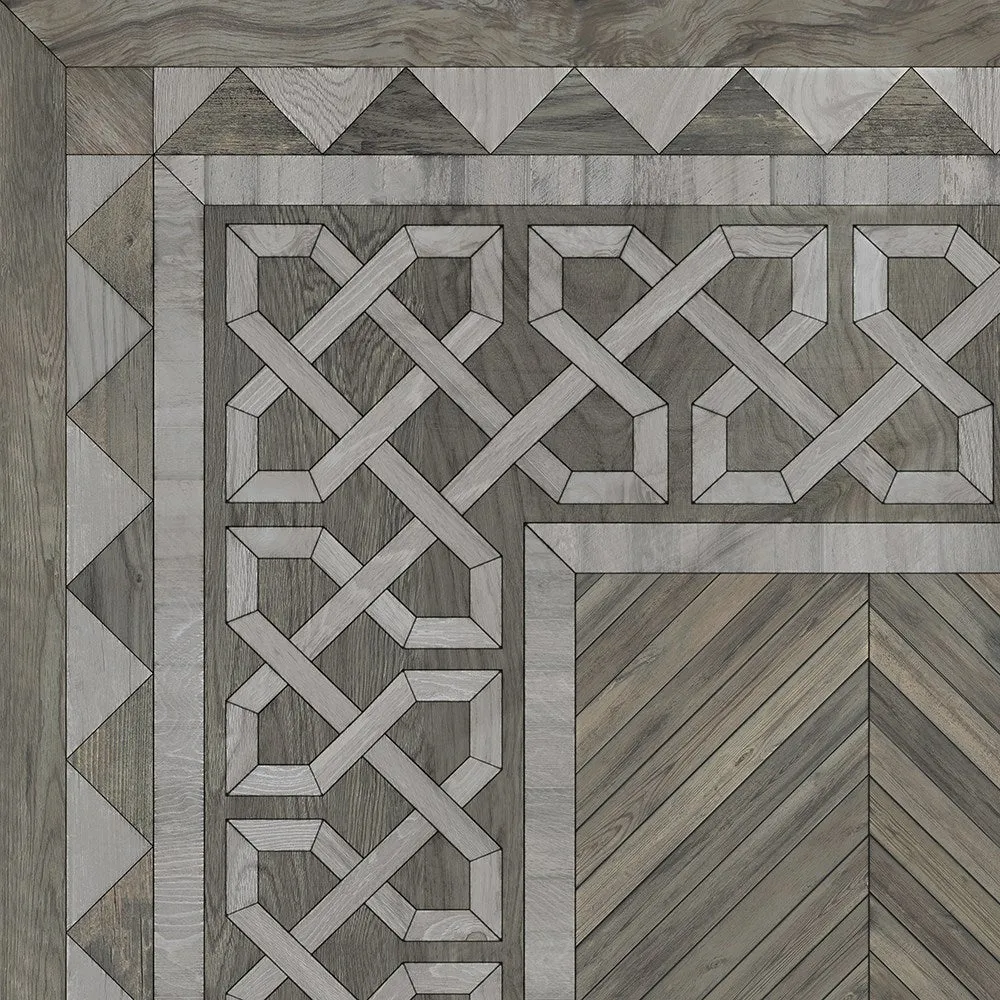 Wood Artisanry University "Glasgow" Vinyl Floorcloth - Spicher & Co.